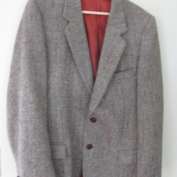 MAN'S HARRIS TWEED JACKET - Picture 1 of 1